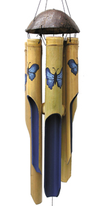 Blue Butterfly Small Wind Chime