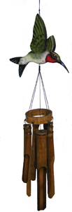 Rufous Hummingbird Wind Chime