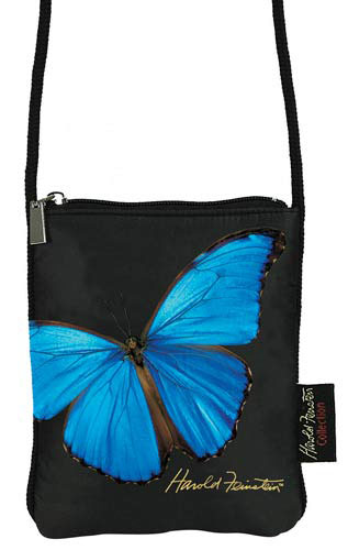Blue Butterfly Shoulder Bag