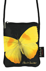 Yellow Butterfly Shoulder Bag