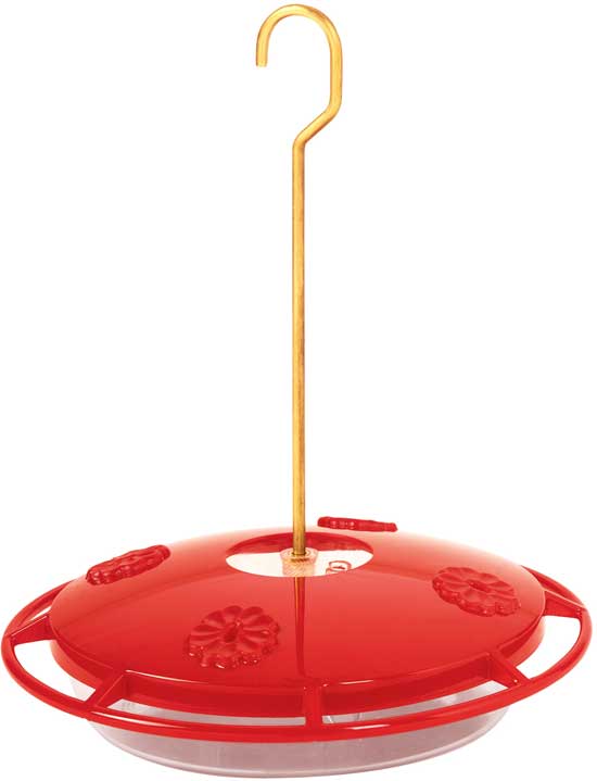 HummZinger Ultra Tray Hummingbird Feeder. With Unique NectarGuard tips.