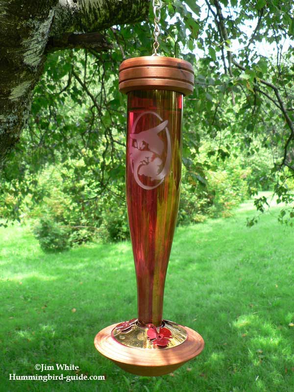 The Decorative Hummingbird Feeder. A Beautiful Choice.