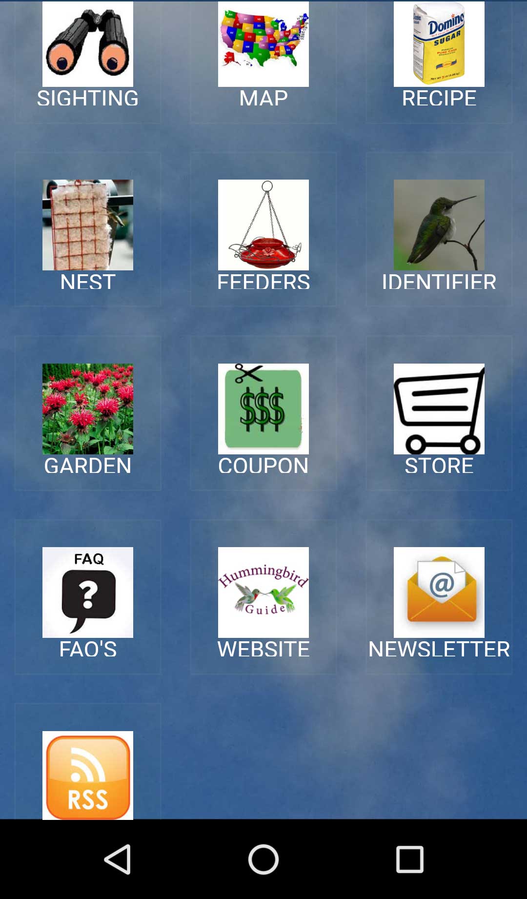 The Hummingbird Migration Mobile App. Hummingbird Tracker