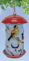 Porcelain Bird Feeder