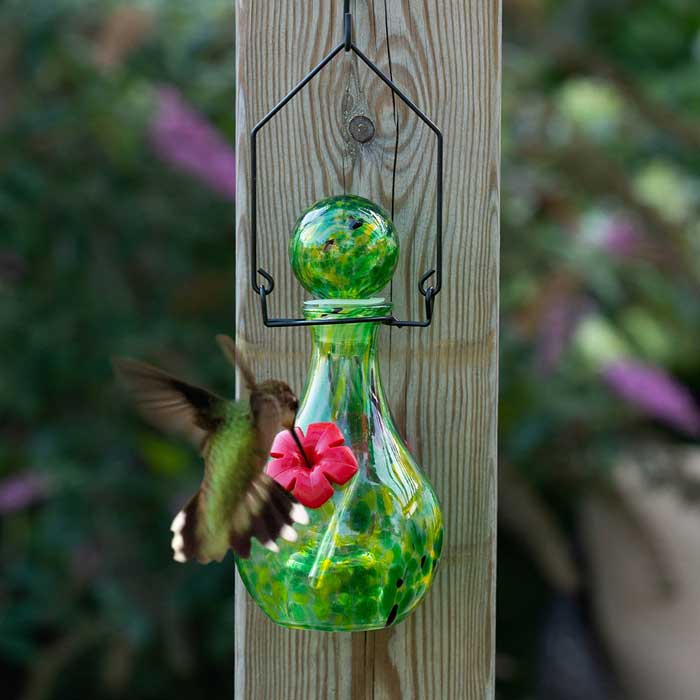 Jupiter LunaLite Vase Hummingbird Feeder