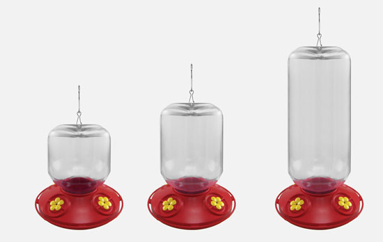 Dr.JB's Hummingbird Feeders-3 sizes