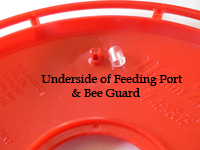 HummZinger Nectar Guards On Feeder