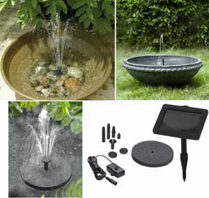 Birdbath Mister Insert Kit